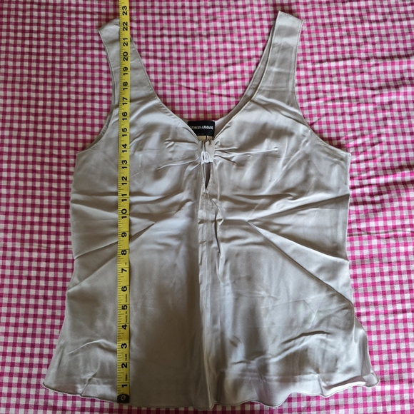 Giorgio Armani Tank Top Vintage Y2K - Picture 5 of 5
